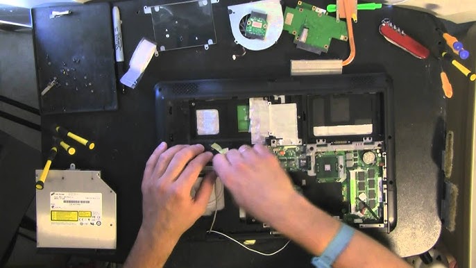 Asus K50IJ Disassembly - YouTube
