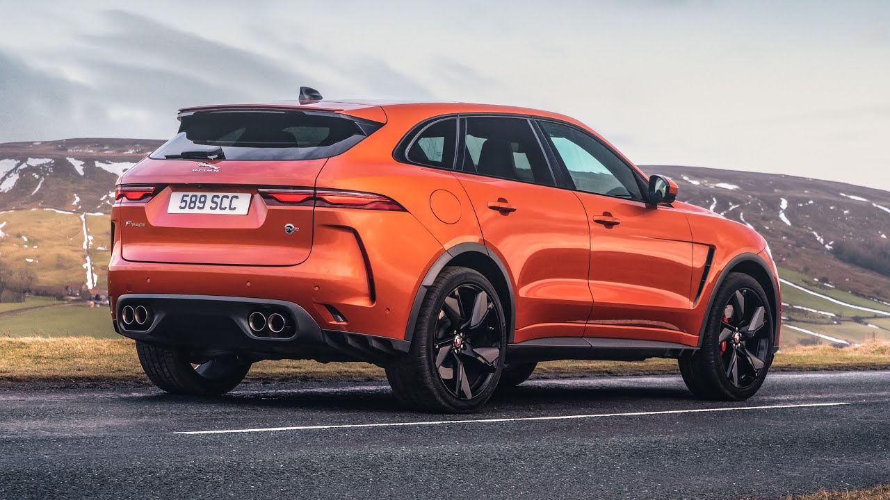 Sport suv. Atacama Orange Jaguar 2021.