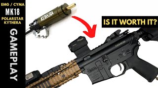 The Polarstar Kythera - Is it worth it? (EMG DDM4 Airsoft TOY AEG Gameplay)