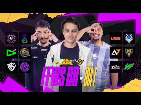🔴 FFWS BR COM FORA DA SAFE - DIA 1🔴#freefire #foradasafe #FFWSBR