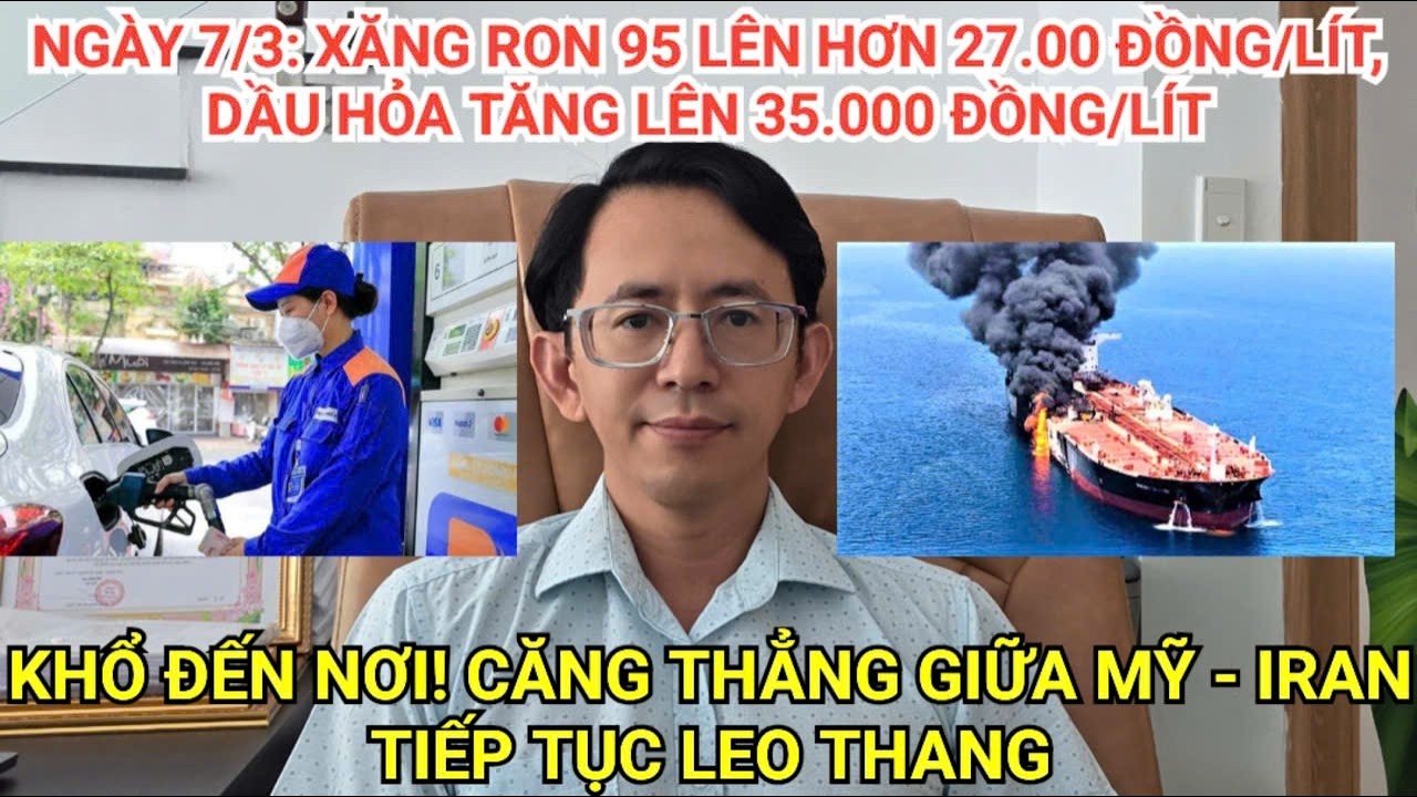Khổ tới nơi khi xăng dầu tiếp tục tăng chóng mặt: xăng Ron 95 lên 27.040 đồng/lít