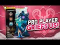 PRO PLAYER GRIEFS MY CHALLENGE!  (Apex Legends)