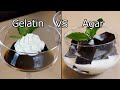 COFFEE JELLY Gelatin vs Agar