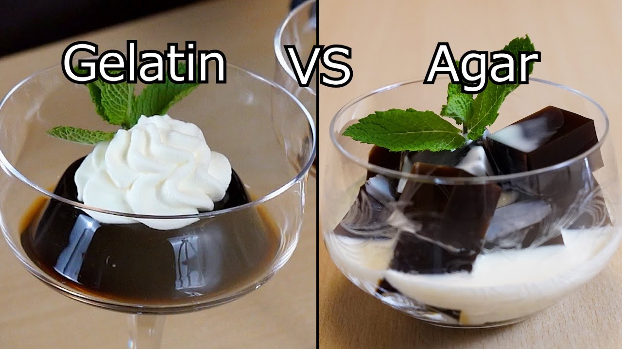 КОФЕЙНОЕ ЖЕЛЕ Желатин против агара