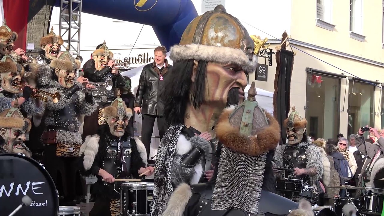 Guggenmusik Treffen in Schwäbisch Gmünd 2019 - Hunne Basel