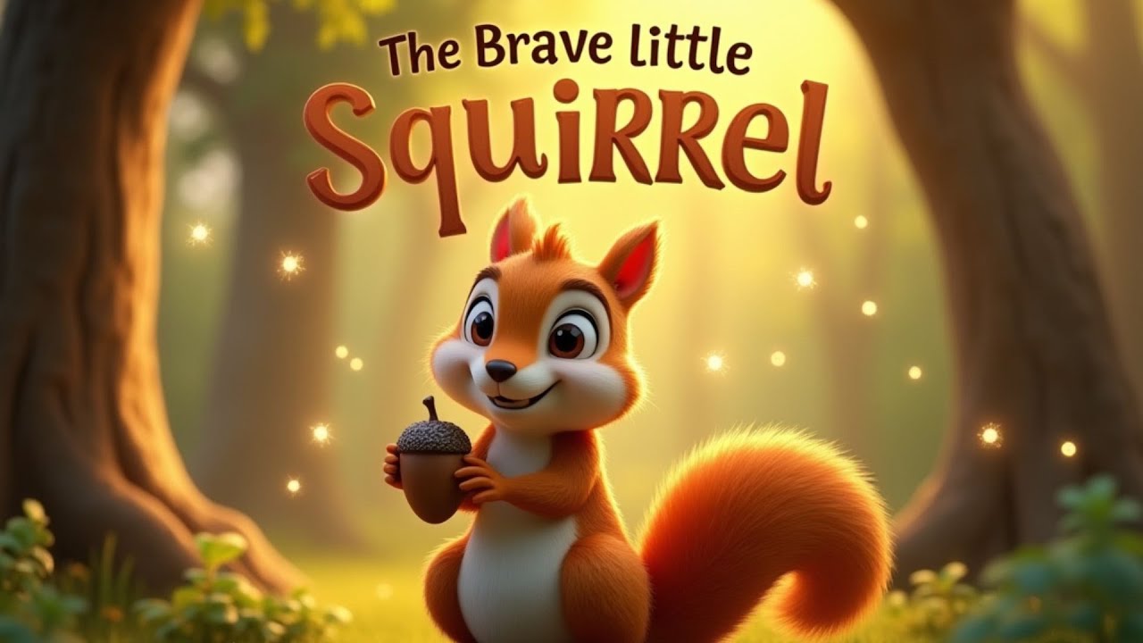 The Brave Little Squirrel// Short story for kids - YouTube