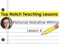 Personal Narrative Writing Quiz