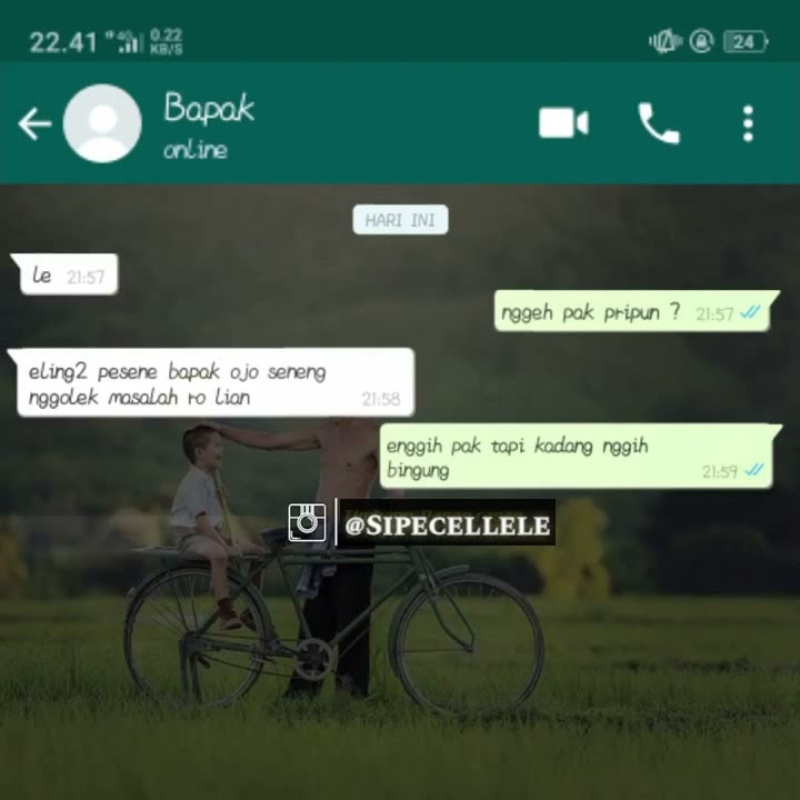 Story WA Pesen e Bapak