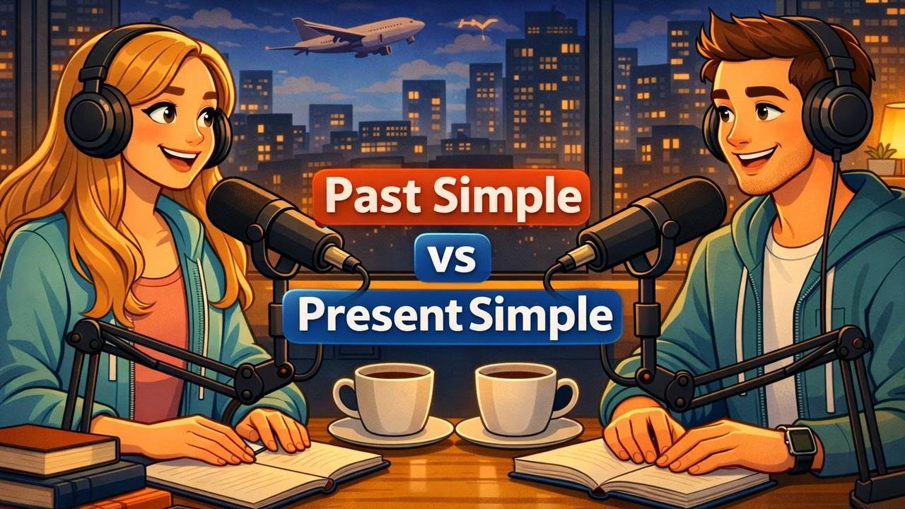 Learn English Naturally | Past Simple vs Present Simple Through Real Conversations