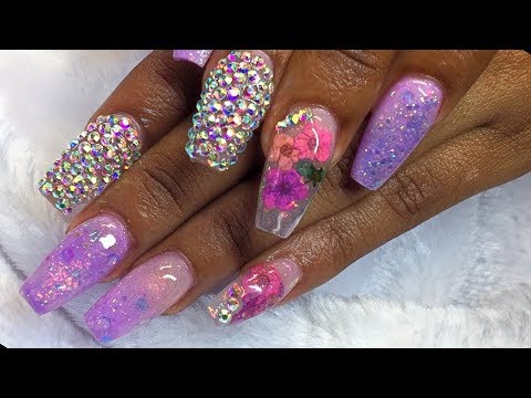 Jasmine's Favorite Soft Pink Baby Boomer Nails W/bling/gradient  French/ombre French/faded French/glue on Nails/faux Nails/press on Nails -  Etsy