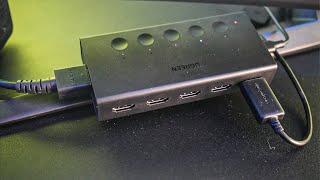 Switch between 5 ports with the UGreen Switcher