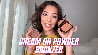 Should you use cream or powder bronzer?