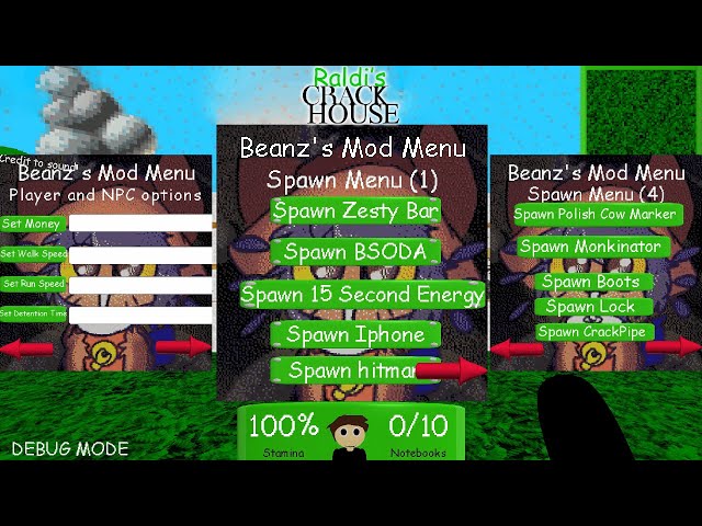 Baldi's Basics MOD APK v1.4.4 [Mod Menu/God Mode/Unlimited Items]