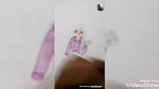 دا بقى (الجزء الثاني) من رسمة ربانزل ? لسة مستمرة ف رسم الاميرات بطريقتي /تعلم الرسم معايا tangled