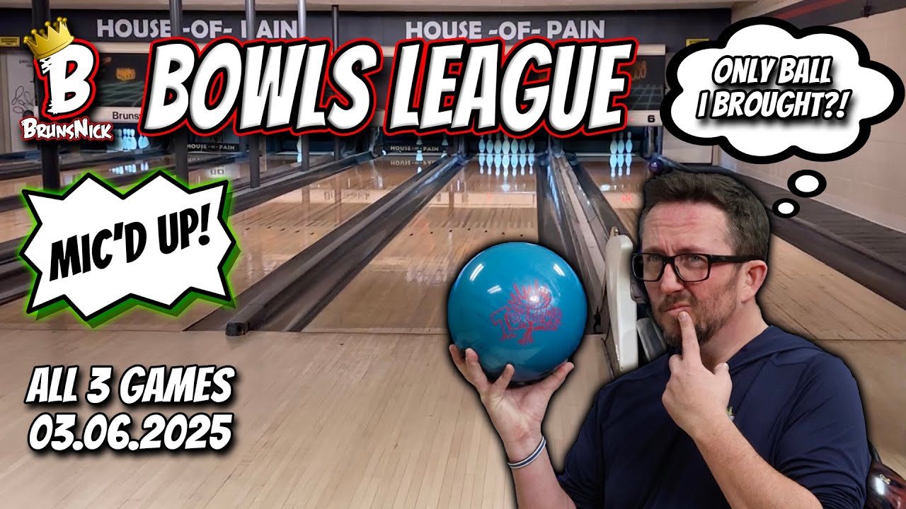 ТОЛЬКО ПРИНЕС ЭТО! | Лига боулз BrunsNick! | HOUSE -OF- PAIN | 03.06.2025
