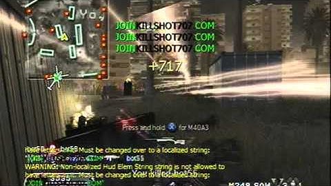 KILLSHOT707 cod 4 bot lobby