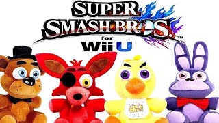 Freddy, Foxy, Chica And Bonnie Play Super Smash Bros Wii U