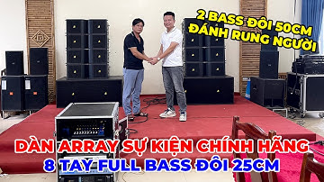 Tiếp tục bàn giao dàn array hội trường cho nhà hàng Dũng Phong tại Ninh Bình