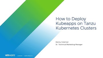 How to Install Kubeapps Using vSphere with Tanzu and Tanzu Kubernetes Clusters