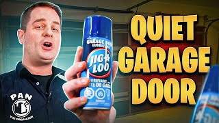 How To Lubricate Your Garage Door !! (QUICK & EASY)