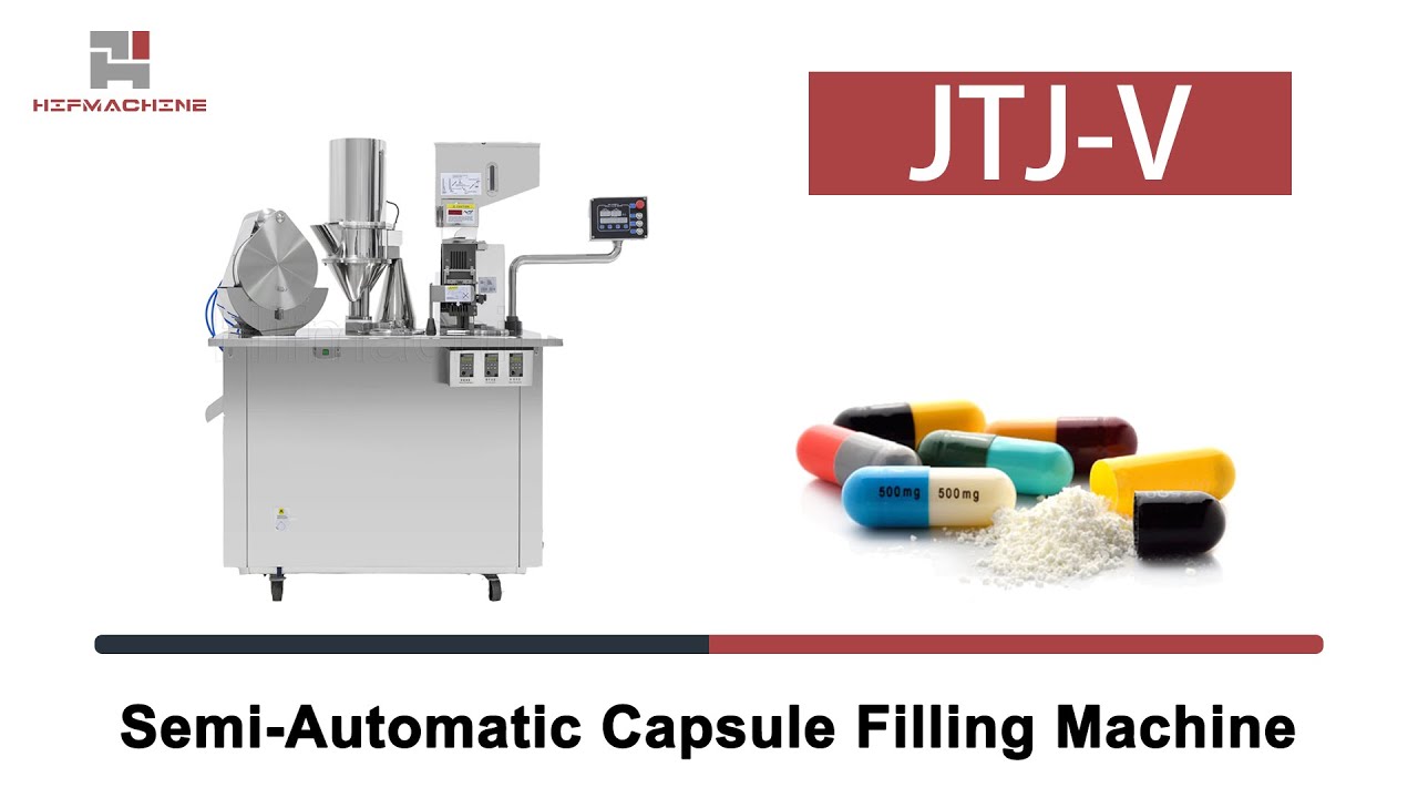 Semi-Automatic Capsule Filling Machine JTJ-V Vertical Type
