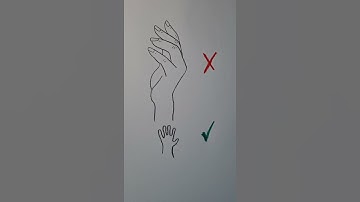 how to draw hand #condsty