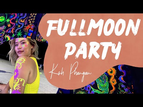 Travel Vlog EP.10 | FULLMOON PARTY !! we have get lit / Fire jump rope at koh phangan - ppim