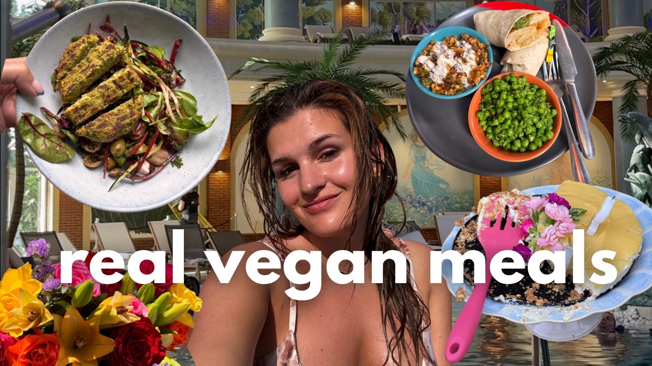 what i eat in a week as a vegan | realistic meals after 18 years