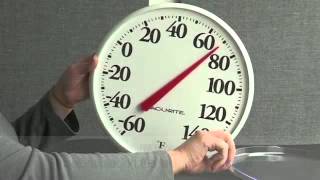 How To Calibrate an AcuRite Coil Thermometer