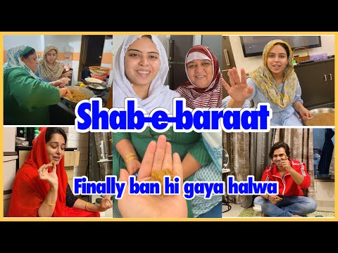 shab-e-baraat | Ammi & i made chana dal halwa for the first time| recipe | vlog | ibrahim fa