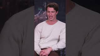 Nicholas Galitzine introduces us to HR Adam, and honestly? We need the action figure immediately.