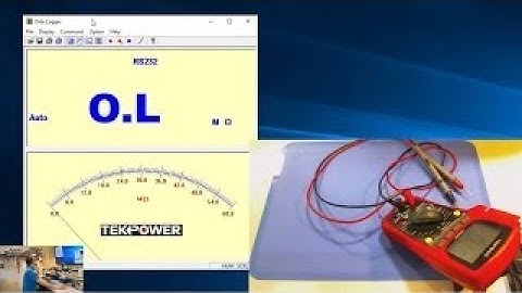 Adding On Screen Multimeter with Open Broadcaster + TekPower TP9605BT