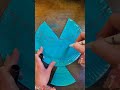 Tuto poisson en assiette carton #activitemanuelle #activiteenfant #craftideas #tuto #diy #maman