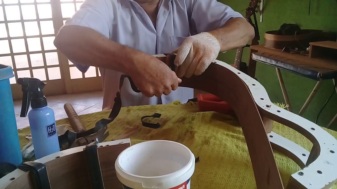 Dica de moldar as laterais do violão