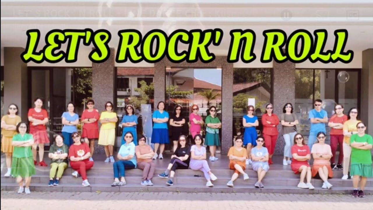 LET' S ROCK ' N ROLL - LINE DANCE Chor : Kusnadi Noviar & Judi Rifa ( INA ) November 2025