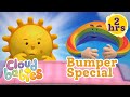 Rainbow and sun   2 hour bumper special  cloudbabies official