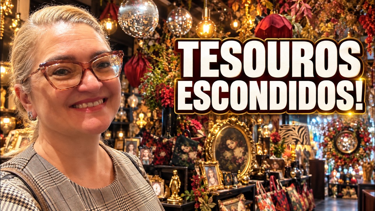 Miniatura do vídeo: ENTREI NUMA FEIRA DE ANTIGUIDADES EM PARIS E ENCONTREI VERDADEIROS TESOUROS!