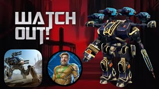 BULLET RAIN FROM ABOVE! ULTIMATE SWORD UNIT SHREDS ENEMIES WITH VELOS + MACHAIRA! (War Robots)