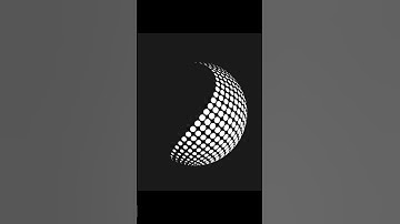 3D Halftone Logo in Adobe Illustrator - Very Easy Tips & Tricks For Experts & Beginners #shorts