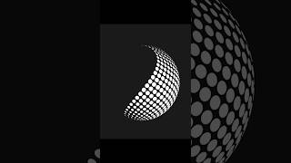 3D Halftone Logo in Adobe Illustrator - Very Easy Tips & Tricks For Experts & Beginners #shorts