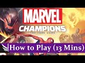How to play Marvel Champions: The Card Game (13 minutes)