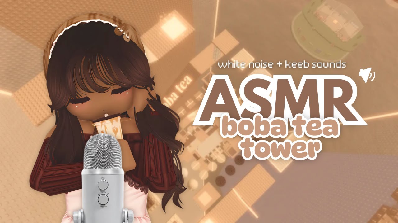 ROBLOX Boba Tea Tower 🧋 but it's *CREAMY* Keyboard ASMR