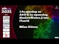 3.6x speedup on A64FX by squeezing ShallowWaters.jl into Float16 | Milan Klöwer | JuliaCon2021