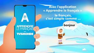 📲 Téléchargez l'application « Apprendre le français avec TV5MONDE » ! screenshot 1