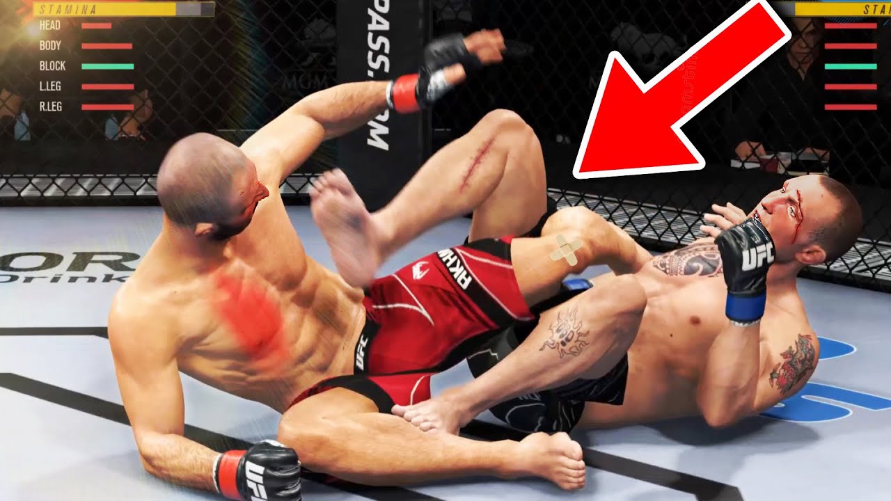 BREAKING Legs In Under 2 MINUTES in UFC 4 [THIS IS CRAZY] YouTube