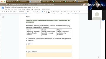 How to interpret statements in f(x)