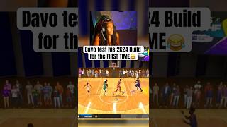 Davo Migo test his NBA 2K24 build for the FIRST TIME!