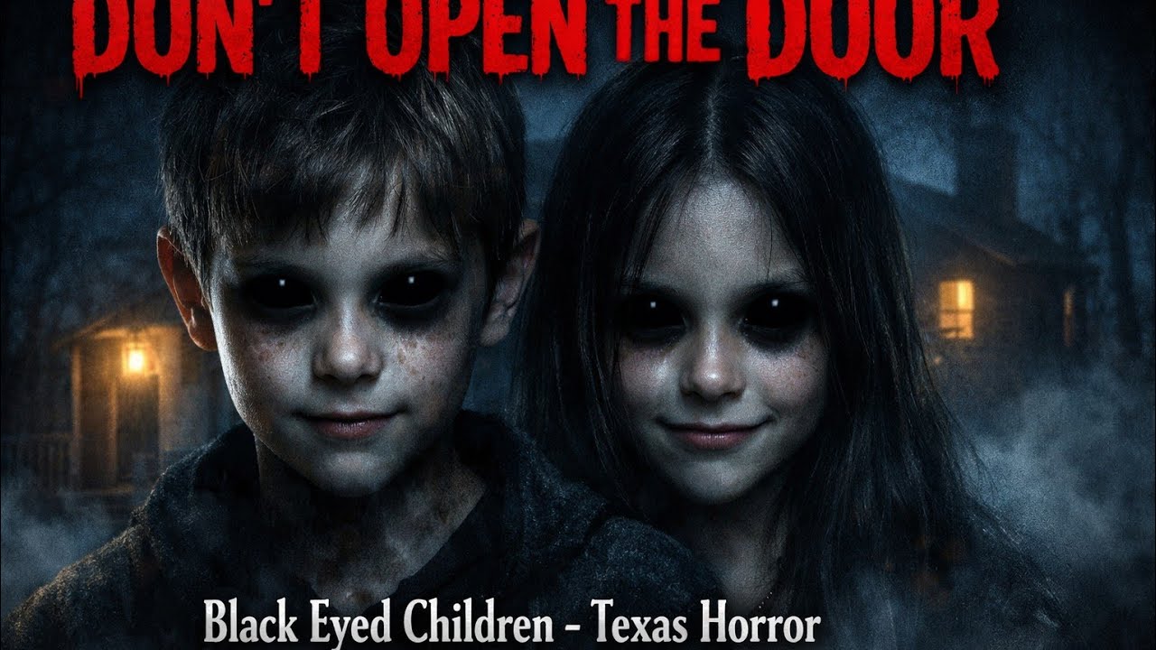 “Black Eyed Children Are Knocking… Don’t Open the Door!”Texas Horror Story 