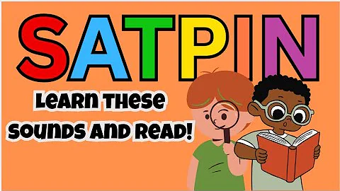 Blending & Reading SATPIN Words | Early Phonics Practice for Kids | Learn to Read