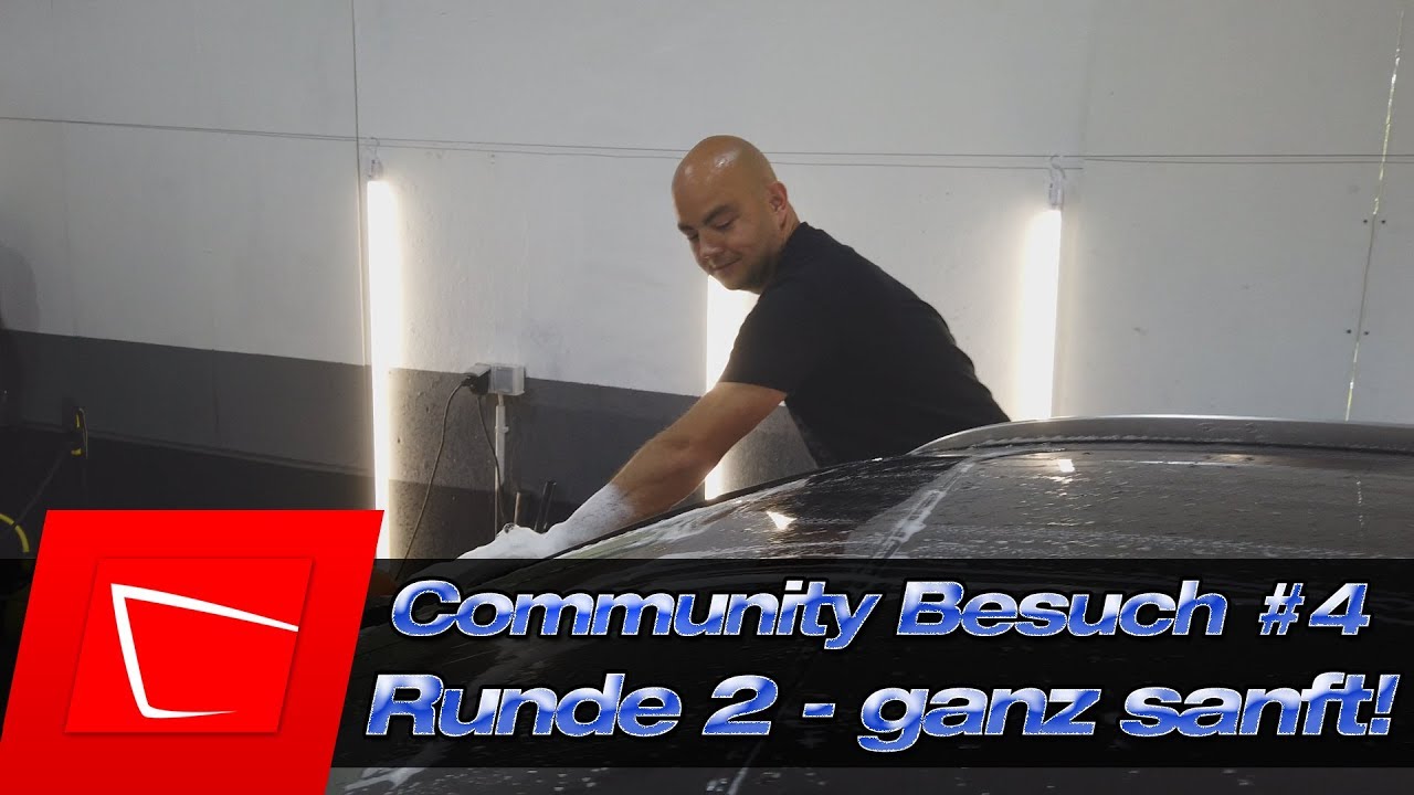 Community Besuch#4 - Handwäsche - Dryblade Test und Scheiben reinigen mit Förch Teil 2